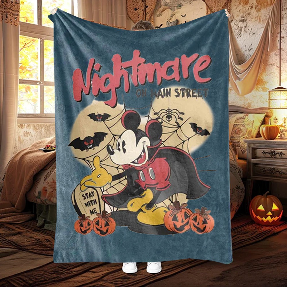 Halloween Baby Adult Throw, Spooky Vibes Decor