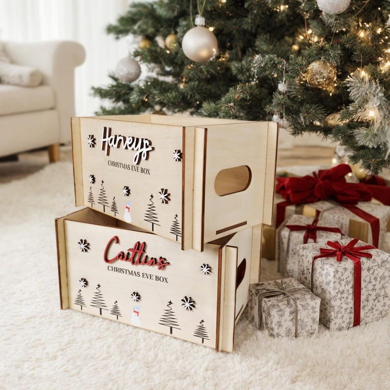 Christmas Eve Box, Personalized Christmas Eve Box.