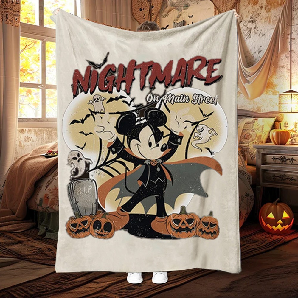 Halloween Baby Adult Throw, Spooky Vibes Decor