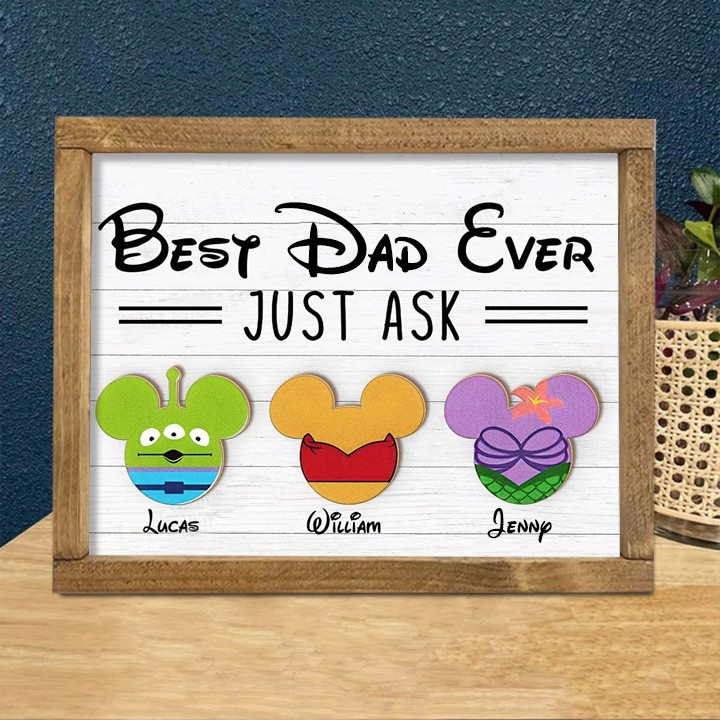 I see all that you do for me, Daddy, and I love you so much!Creative gifts for Father’s Day