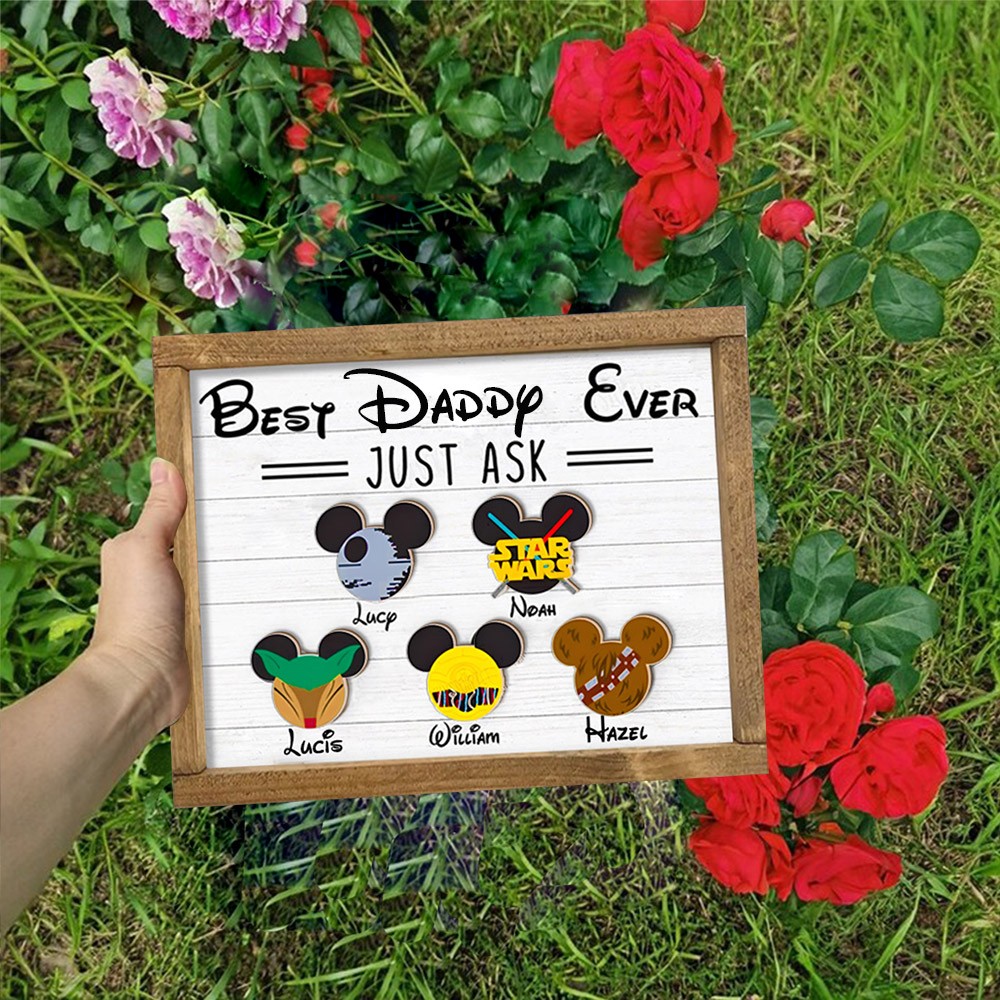 I see all that you do for me, Daddy, and I love you so much!Creative gifts for Father’s Day