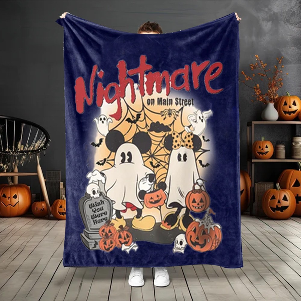 Halloween Baby Adult Throw, Spooky Vibes Decor