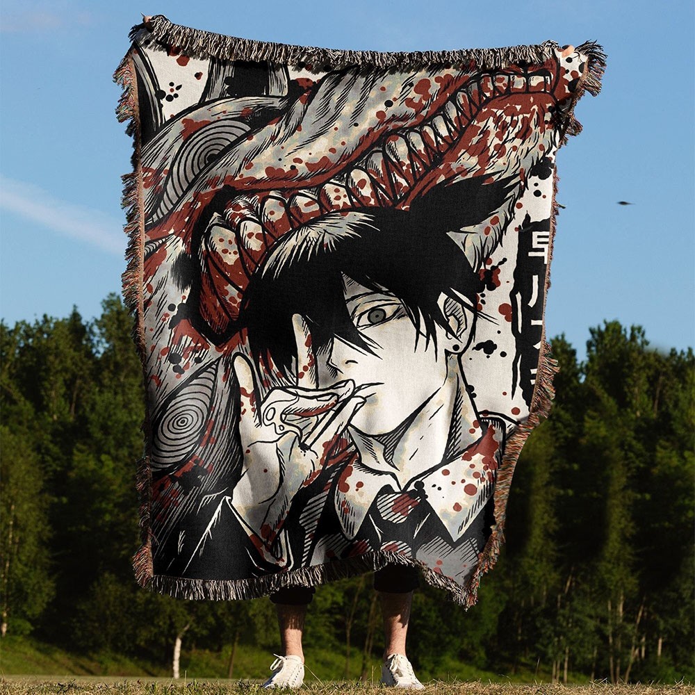  Cozy Throw, Bedspread, Sofa Cover, Beach Towel, Wall Hanging Room, Anime Lover Decor
