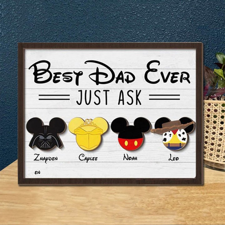 I see all that you do for me, Daddy, and I love you so much!Creative gifts for Father’s Day