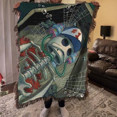 Personalized Design Blanket for Snuggle Blanket,Halloween gift, Christmas Gifts.