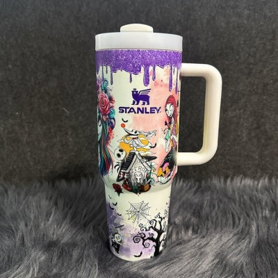 40oz Glowing Tumbler - A Radiant Halloween Gift.