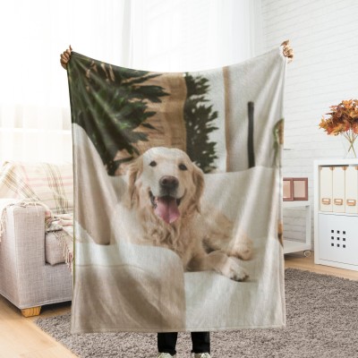 Personalized Pet Photo Blanket,Great Gifts for Pet People